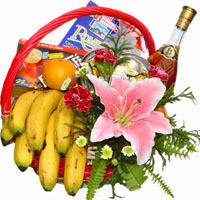 send Fruit basket 2 to shenzhen