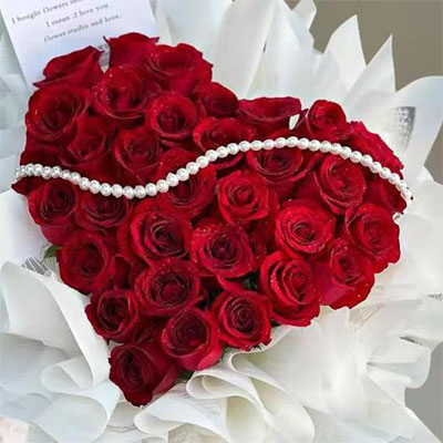 send heart-shaped roses china