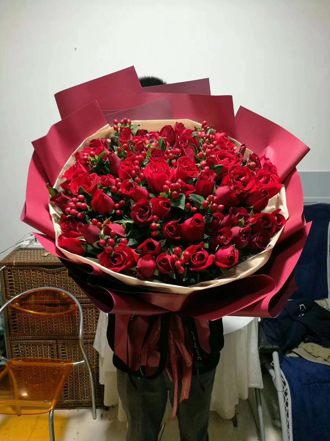 send 66 red roses nanjing