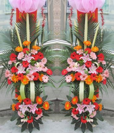 send two Flower basket shenzhen