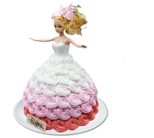 send barbie princess cake 