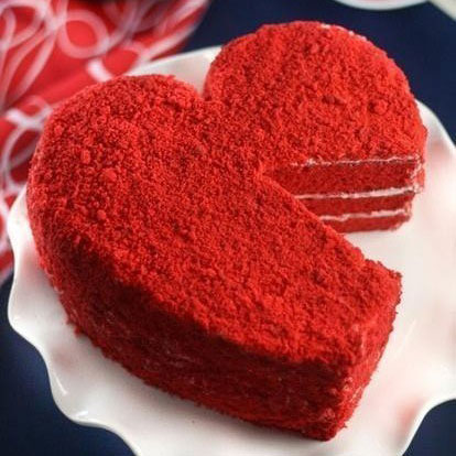 send red velvet cake to china
