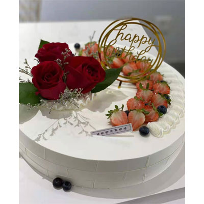 send roses cake to chengdu