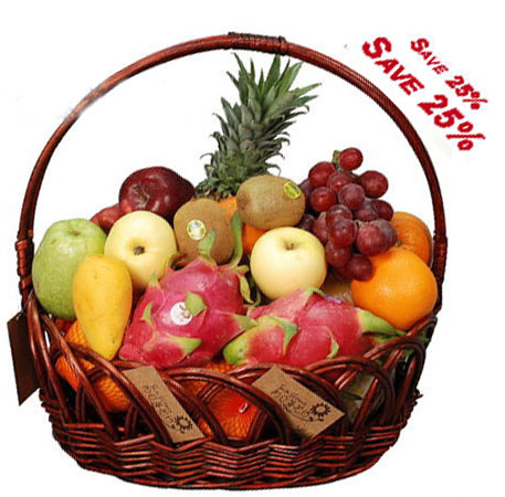 send fruit basket in city to china