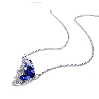 send crystal Necklace to beijing