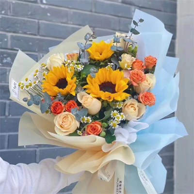 send appreciate flowers to china