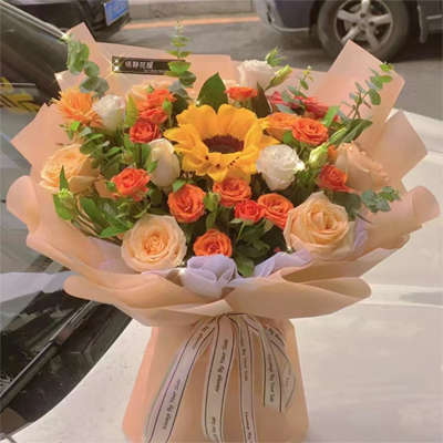 send mixed bouquet to china to guangzhou