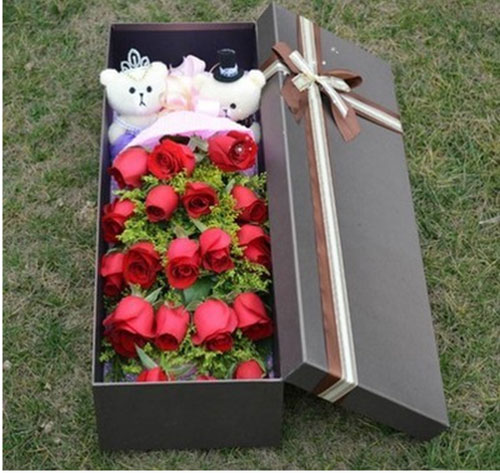 send 19 red roses to china