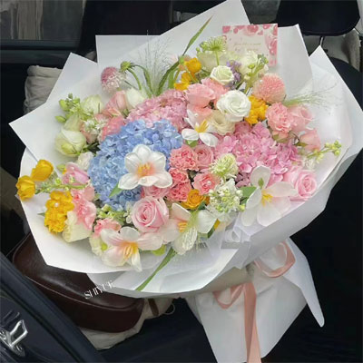 send Spring flowers to china