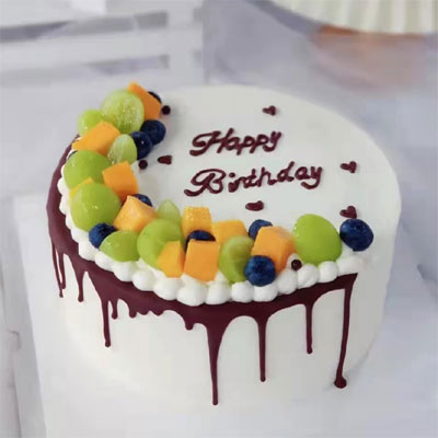 send  Birthday cake china