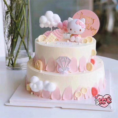 send Kitty cake to  guangzhou