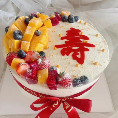 send longevity cake to  beijing