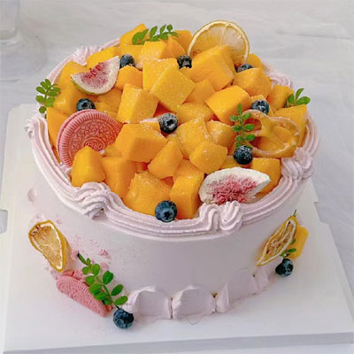 send mango cake to  shanghai