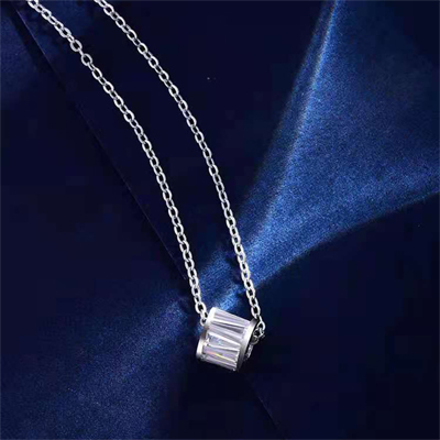 send silver Necklace nanning