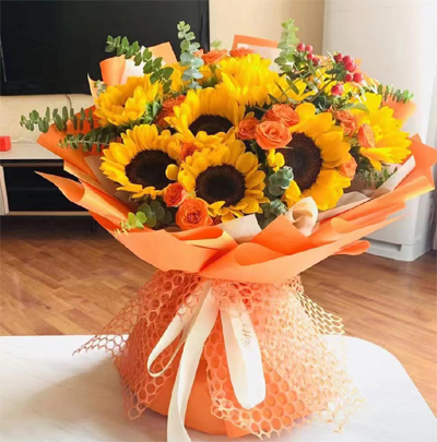 send sunflowers in  nanning